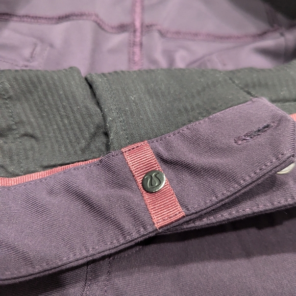 Lululemon ABC Pant Classic 28" Black Plum Waist 32" Warpsteme - Picture 5 of 9